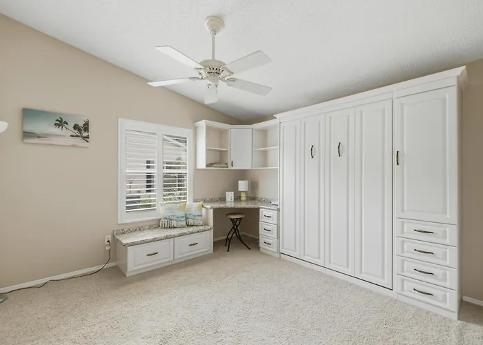 Cozy 2Br Mins To Lake Sumter Landing And Brownwood Paddock Square With Bbq, Workspace, Murphy Bed